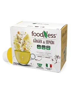 FoodNess Ginger & Lemon paquete de c&aacute;psulas de Dolce Gusto
