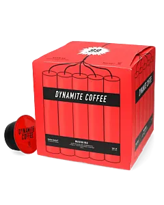 Kaffekapslen Dynamite Coffee paquete de c&aacute;psulas de Dolce Gusto
