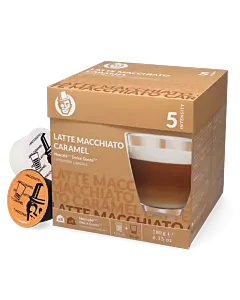 Kaffekapslen Latte Macchiato Caramel paquete de c&aacute;psulas de Dolce Gusto
