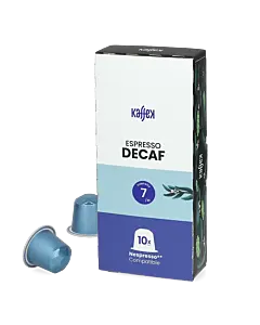 Kaffekapslen Espresso Decaf Premium paquete de c&aacute;psulas de Nespresso
