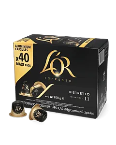 L'OR Ristretto 40 paquete de c&aacute;psulas de Nespresso
