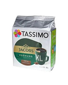 Jacobs Kr&ouml;nung Kr&auml;ftig XL paquete de c&aacute;psulas de Tassimo

