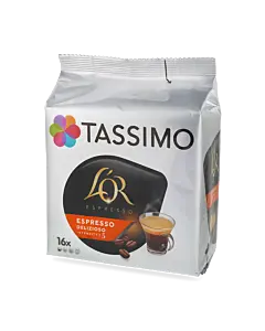 L'OR Delizioso package and capsule for Tassimo