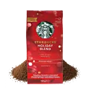 Holiday Blend Café molido de Starbucks 
