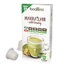 FoodNess Matcha Latte paquete de cápsulas de Nespresso
