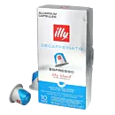 illy Decaffeinato paquete de cápsulas de Nespresso
