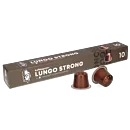 Kaffekapslen Lungo Strong Premium paquete de cápsulas de Nespresso
