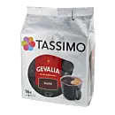 Gevalia Dark Extra Mörkrost Packung und Kapsel für Tassimo