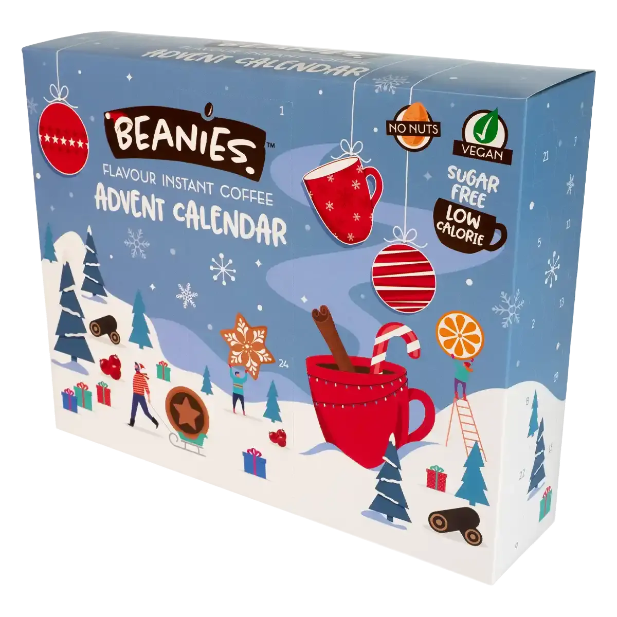 Calendario de Adviento de Café Instantáneo