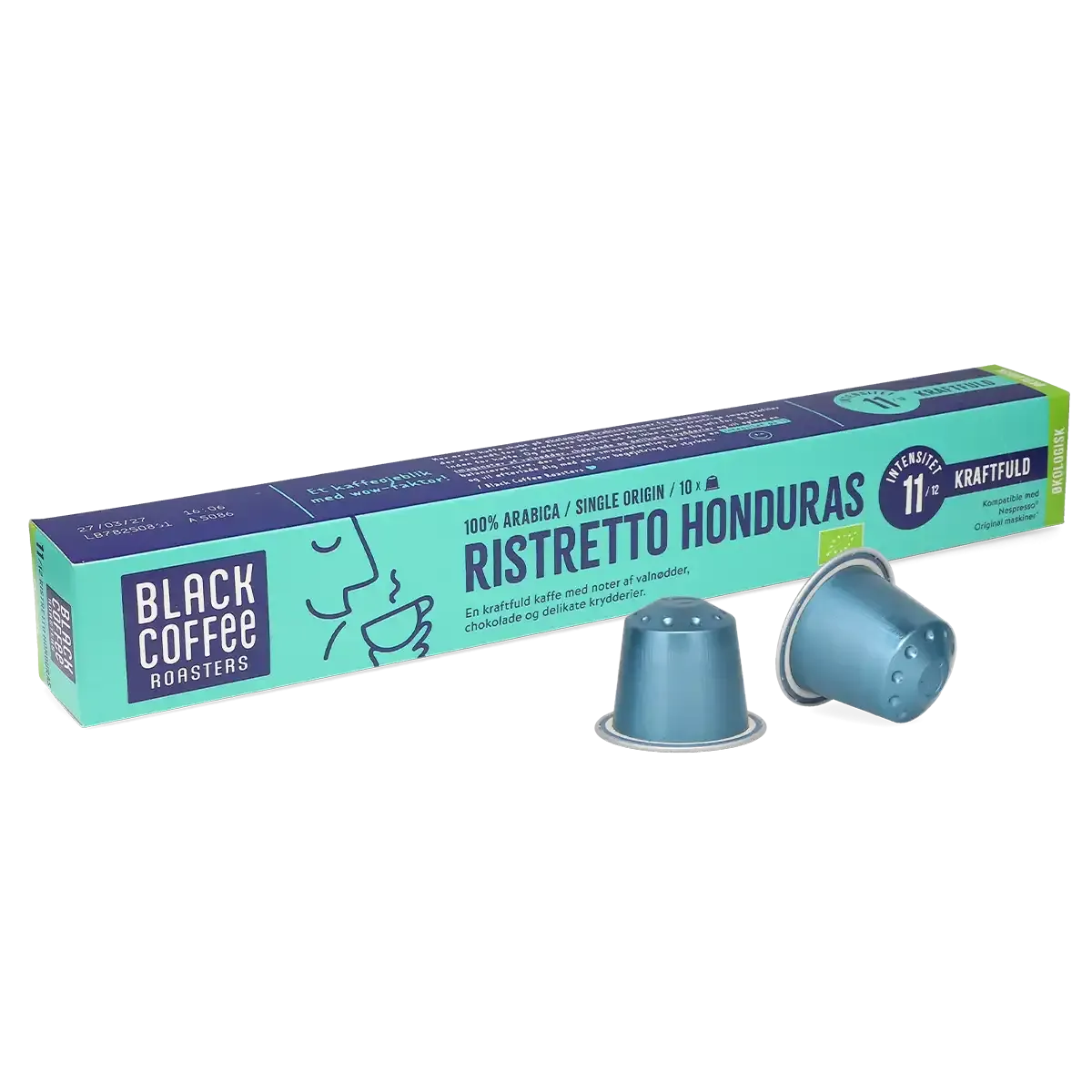 Nespresso Ristretto 50個入り 6ケース　合計300個 Black Coffee Roasters | Risretto Honduras - 10 cápsulas para