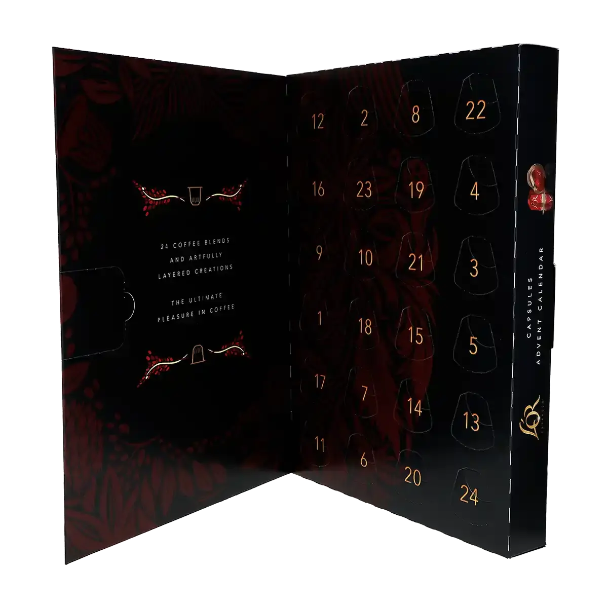 Calendario de Adviento de Cápsulas
