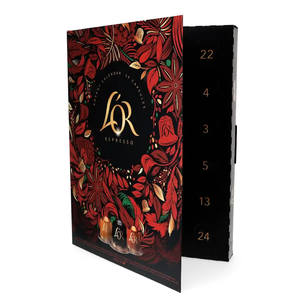 Calendario de Adviento de Cápsulas
