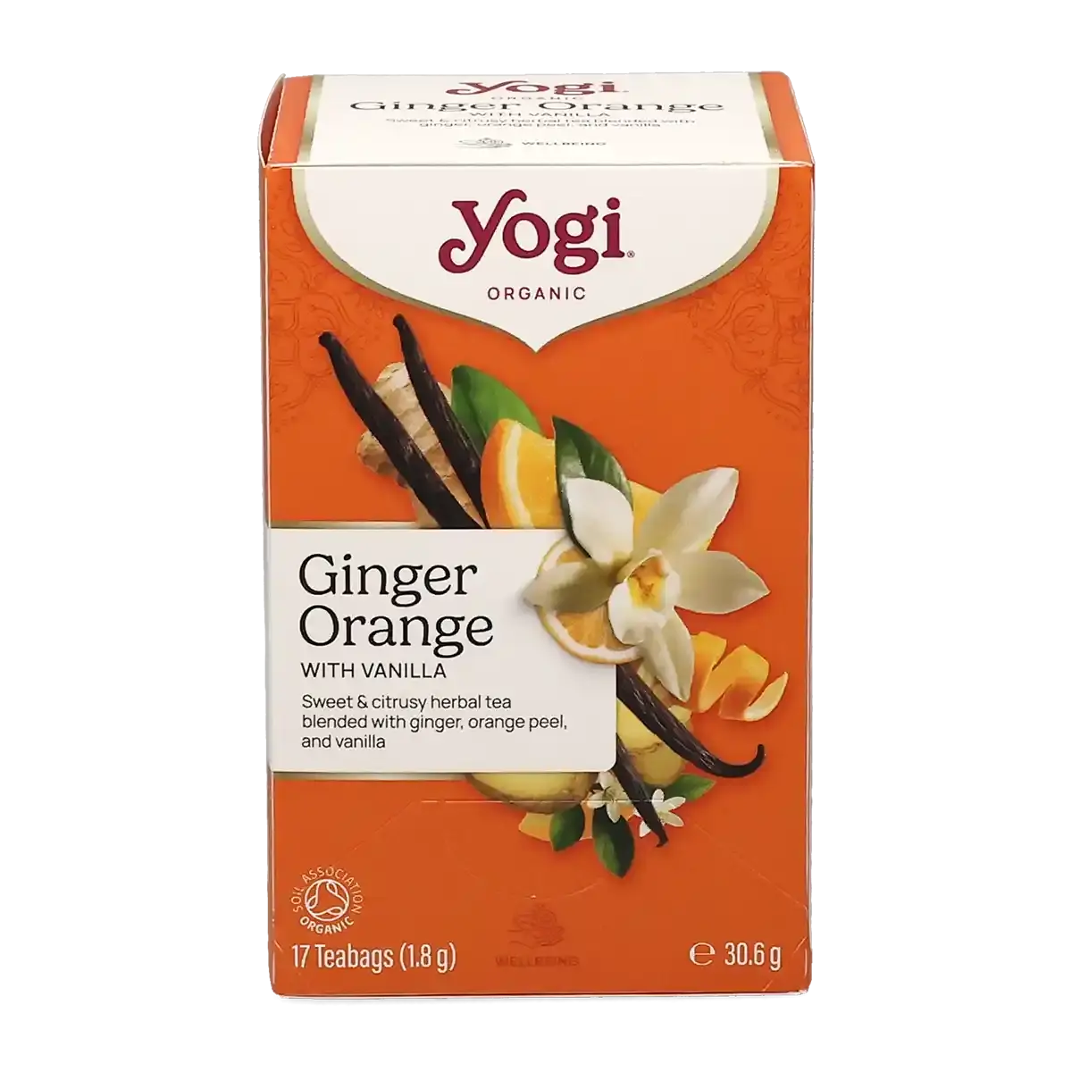 Jengibre, Naranja y Vainilla