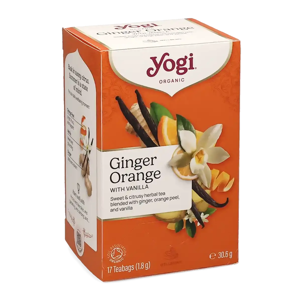 Jengibre, Naranja y Vainilla
