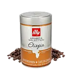 Granos de café de Etiopía de illy