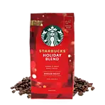Holiday Blend granos de café Starbucks
