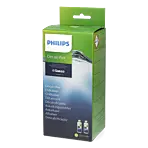 Paquete y contenido del descalcificador Philips