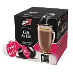 Café René Café Au Lait paquete de cápsulas de Dolce Gusto
