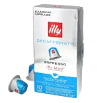 illy Decaffeinato paquete de cápsulas de Nespresso
