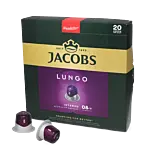Jacobs Lungo 8 Intenso XL Packung und Kapsel für Nespresso®