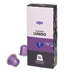 Kaffekapslen Lungo Strong Premium paquete de cápsulas de Nespresso
