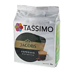Jacobs Espresso Ristretto Packung und Kapsel für Tassimo