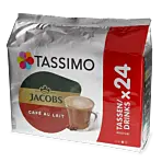 Jacobs Café au Lait Big Pack paquete de cápsulas de Tassimo
