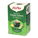 Green Tea Ginger Lemon en té de Yogi Tea 
